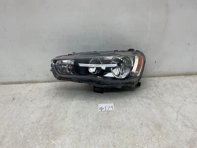 2008 2009 2010 2011 2012-2015 Mitsubishi Lancer Driver Halogen Headlight OEM - Image 1 of 4