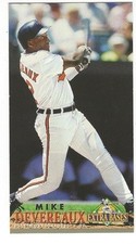 1994 FLEER EXTRA BASES BASEBALL MIKE DEVEREAUX #3 - BALTIMORE ORIOLES