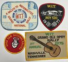 WINNEBAGO WIT Patches Vintage Travel Camping Motor Home Lot Of 4