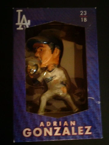 ADRIAN GONZALEZ Los Angeles Dodgers 2015 Bobblehead SGA Baseball MLB Free Ship Cover