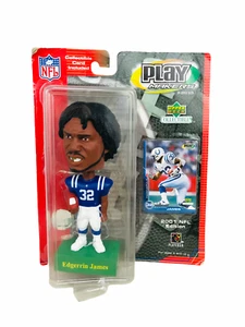 EDGERRIN JAMES INDIANAPOLIS COLTS VINTAGE 2001 UPPER DECK PLAYMAKER BOBBLEHEAD - Bild 1 von 3