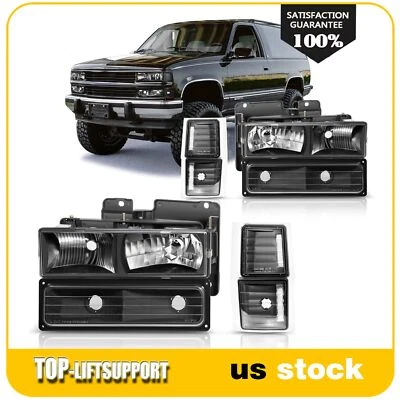 Faros para Chevy Silverado Tahoe Suburban C10 C/K 1500 2500 1994-1998 Foto 1 de 4