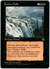 MTG (Koskun Falls)U1-BLACK/Homelands/HML/EX/Magic the Gathering　