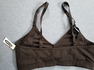 Old Navy Maternity Shelf Nursing Bra Size M- Black- NWT - Picture 1 of 2