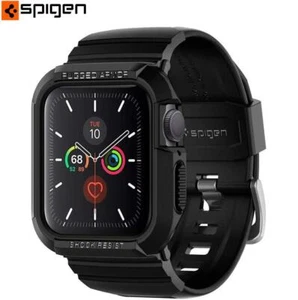 Schutzhülle für Watch 41/40mm Uhrarmbänd Case Cover Band Spigen Schwarz - Zdjęcie 1 z 11