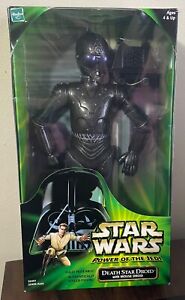 Star Wars Power of the Jedi Death Star Droid with Mouse Droid 12" Action Figure
