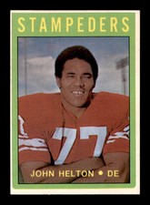 1972 O-Pee-Chee CFL #57 John Helton   EXMT X2812915