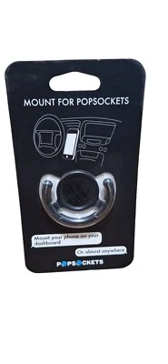 Pop Sockets Pop Clip Pop MounT for all Pop Socket Stands Pop Grip NIB - Image 1 of 3