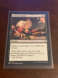 Magic the Gathering Battle for Zendikar Demon's Grasp - Bild 1 von 2