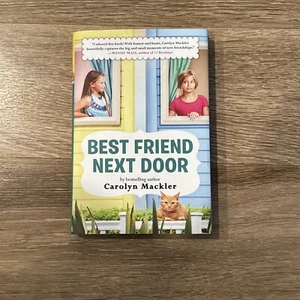 Best Friend Next Door by Carolyn Mackler (Hardcover) Brand New Fast Shipping - Picture 1 of 4