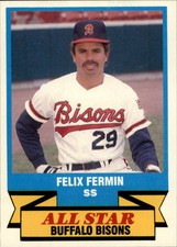 1988 Triple A All-Stars CMC #5 Felix Fermin