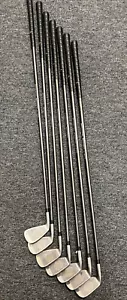 Vintage Tour Classic Oversized Golf Irons Set Graphite 3-9 RH - Picture 1 of 7