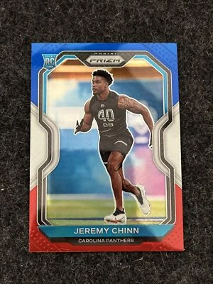 JEREMY CHINN 2020 Panini Prizm RED WHITE BLUE SP Rookie #367 RC - Image 1 of 2