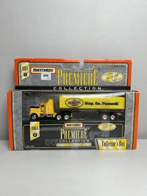 1996 Matchbox Premiere Collection Kenworth Conventional Pennzoil Truck Rigs VTG - Image 1 of 4