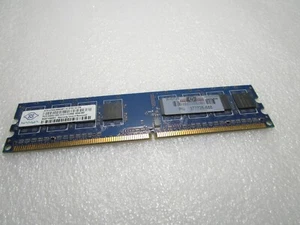 Nanya 512mb 1Rx8 PC2-5300U-555-12-D1 Desktop Memory NT512T64U88B0BY-3C - Picture 1 of 3
