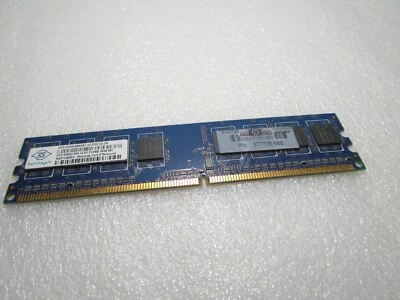 Nanya 512mb 1Rx8 PC2-5300U-555-12-D1 Desktop Memory NT512T64U88B0BY-3C - Image 1 of 3