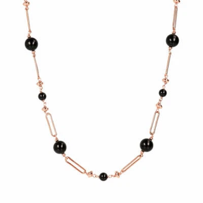 Collar Largo Cadena Piper Y Ónice Bronzallure WSBZ01948.BO - Imagen 1 de 2