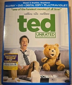 Ted Unrated Blu-ray With Sleeve Pre Owned 2012 - Picture 1 of 4