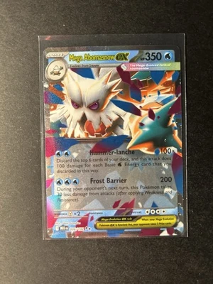 Pokémon TCG Mega Abomasnow Ex 036/132 Ultra Rare Holo Mint Condition - Bild 1 von 4