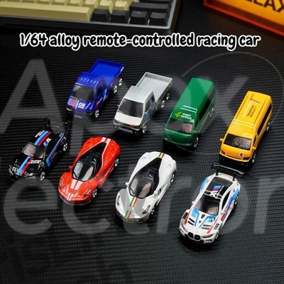 1:64 Alloy Bluetooth RC Car - Dual Mode Remote/App Mini Portable Desktop Toy - Image 1 of 4
