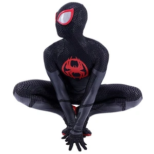 Cosplay Armor Jumpsuit Suit Costume Upgraded Halloween Miles Morales Spiderman - Picture 1 of 20