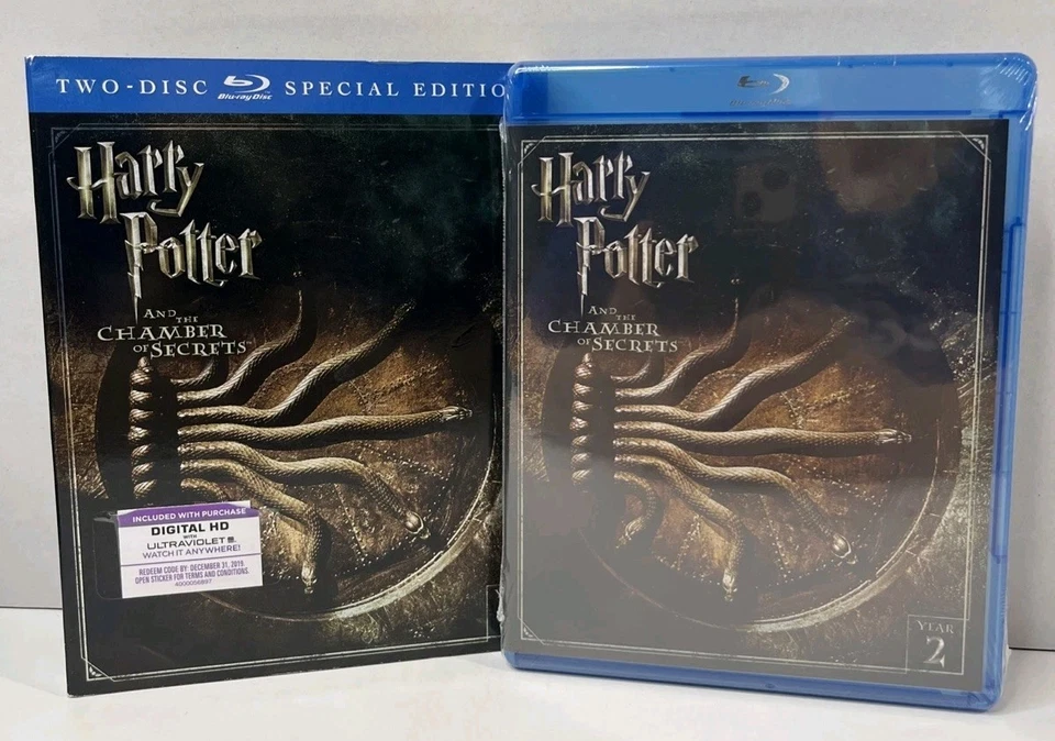 Harry Potter and the Chamber of Secrets (Blu-ray, 2016, 2-Discs) - New/Sealed - Image 1 of 4