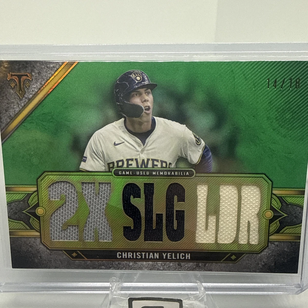 Christian Yelich Baseball Sports Trading Cards & Accessories