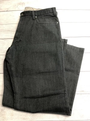 Kenneth Cole New York Jeans Mens 38x32 Gray Denim Straight Leg Casual - Image 1 of 4