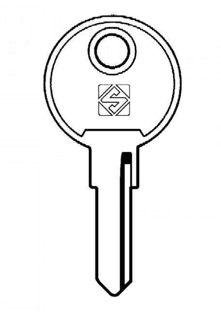 Classic Car key - FERRARI, DUCATI (Silca STR5) - Uncut Key Blank - Image 1 of 1