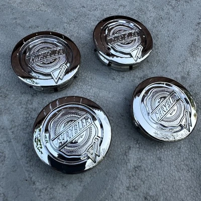 Chrysler PT Cruiser Pacifica Aspen center cap set of 4, 2004-2016 p/n 04895899AB - Image 1 of 2