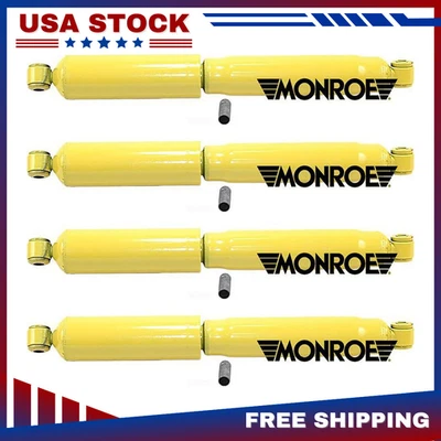 Amortiguadores delanteros traseros Monroe 4x para Jeep J10 1974 6,6 L Foto 1 de 4