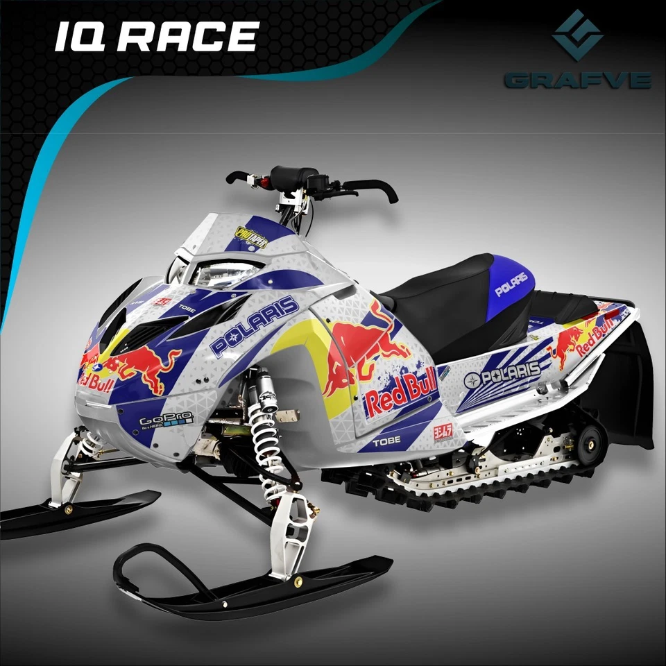 Polaris IQ Racer 2005-2013 Kit Graphics Decals Stickers Snowmobile Wrap - Image 1 of 4