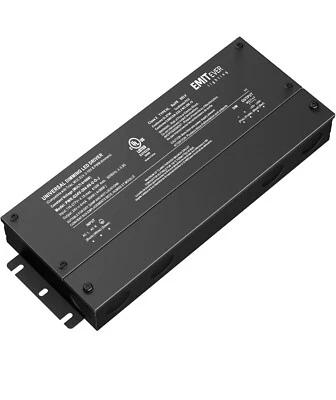 EMITEVER 384W Dimmable LED Driver, 24V 4X96W Dimmable Power Supply 4 Channels - Image 1 of 4