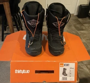 Thirtytwo “W’s Shifty” Womens Snowboard Boots Black/Silver Size 8 EX+ - Picture 1 of 6