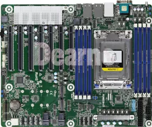 ASRock Rack ROMED8-2T/BCM AMD EPYC 7003/7002 SP3 LGA 4094 ATX Server Motherboard - Picture 1 of 3