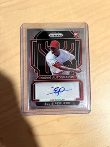 2022 Panini Prizm - Rookie Autographs #RA-EP Elvis Peguero (AU, RC) - Picture 1 of 2