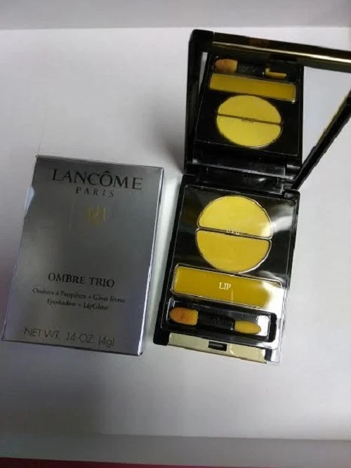 НОВЫЕ ТЕНИ ДЛЯ ВЕК LANCOME OMBRE TRIO/БЛЕСК ДЛЯ ГУБ-ENERGIE (БЕЗ КИСТИ) - Изображение 1 из 1