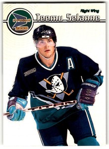 1999-00 Pacific Prism Teemu Selanne Anaheim Mighty Ducks #5