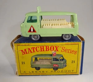 Matchbox RW 21C Milk Float grün "Flasche" mit silbernen Rädern "D" Box - Picture 1 of 10