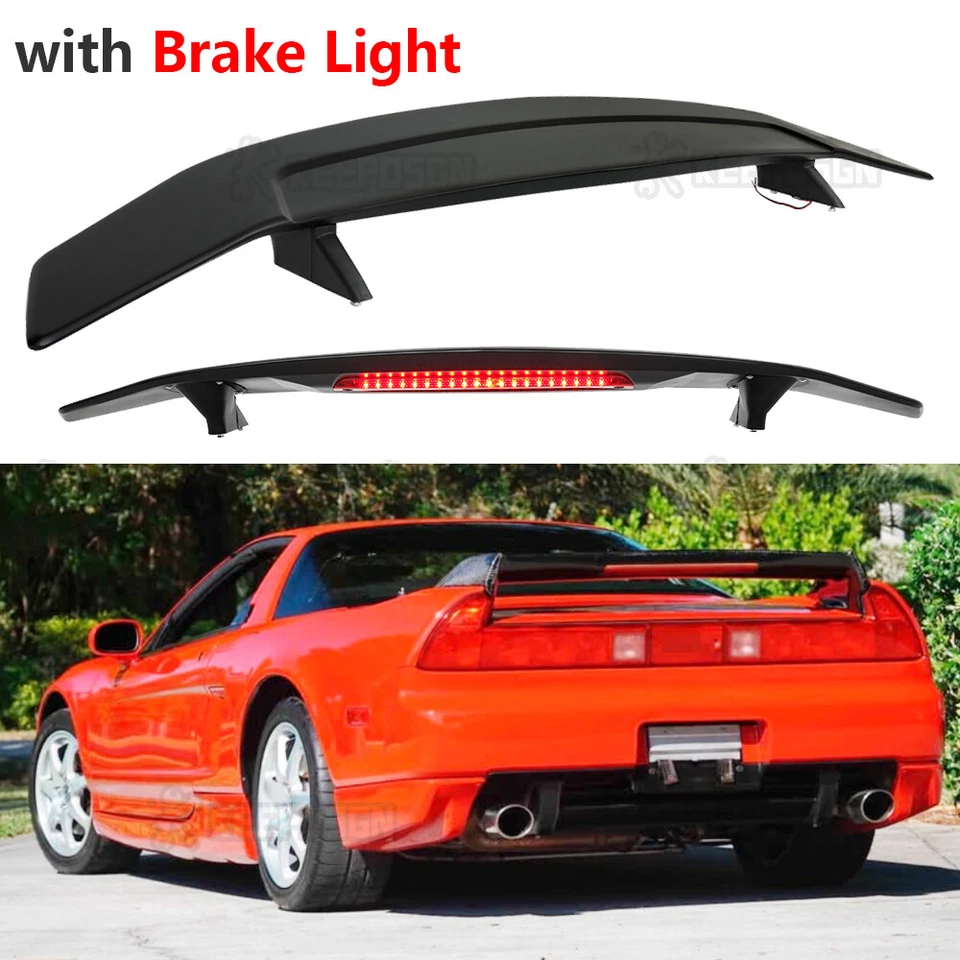 Luces de freno labio alerón trasero para maletero Acura NSX cupé ABS GT Racing 52" Foto 1 de 4