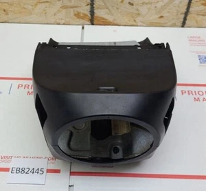 2002 BMW X5 STEERING COLUMN UPPER LOWER SHROUD COVER TRIM BLACK OEM E53 PLASTIC - Picture 1 of 24
