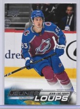 JEAN-LUC FOUDY 2022-23 UD EXT. SERIES YG'S FRENCH SSP INSERT RC/CANADA/AVS/AS IS