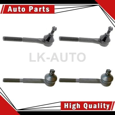 4 extremos de barra de amarre exterior interior delantero para GMC C1500 6,2 L 4,3 L 5,7 L 5,0 L 6,5 L Foto 1 de 4