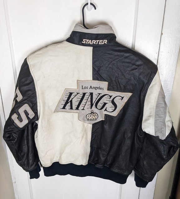 Men's Starter Heather Gray Los Angeles Kings Puck Pullover Hoodie Size: Medium