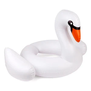 NEW SUNNYLIFE- SWAN KIDDY FLOAT INFLATABLE BEACH / POOL SWIM FLOAT 3 YRS PLUS - Picture 1 of 3