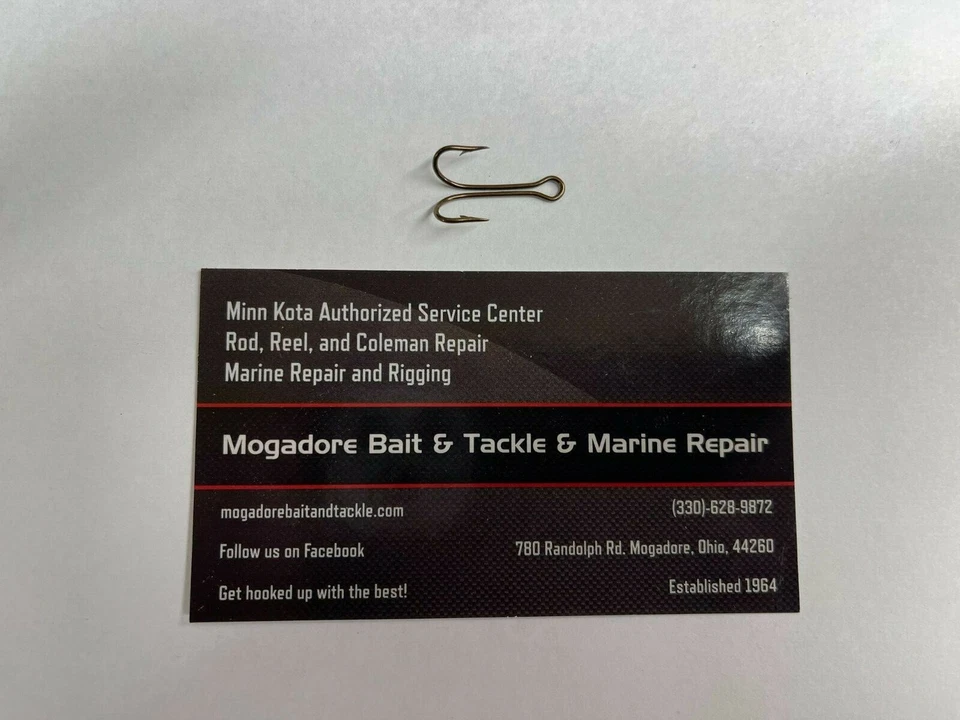 Mustad 7827 Caña Abierta Doble Gancho Paquete de 25 Talla 6 ¡ENVÍO GRATUITO!! Foto 1 de 1