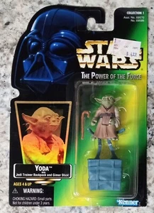 YODA 1997 Kenner Hasbro Star Wars: The Power of the Force Figure - Picture 1 of 2