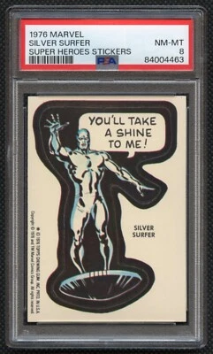 1976 Marvel Silver Surfer Rookie PSA 8 - Image 1 of 3