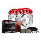 For Ford Fusion 20 Brake Kit 1-Click Z23 Evolution Sport Drilled & Slotted Rear Ford Fusion