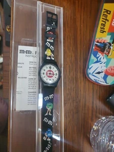 1997 M & M Mars Fun Watch In Original Box With Instructions Untested - Picture 1 of 2